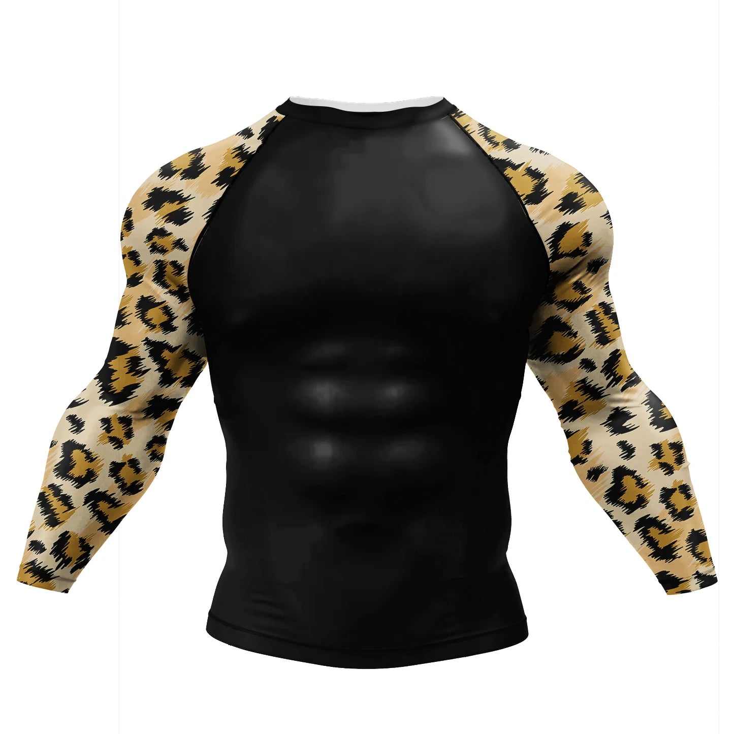 NEXAROK "PHANTOM" Long Sleeve Combat Rashguard – Black