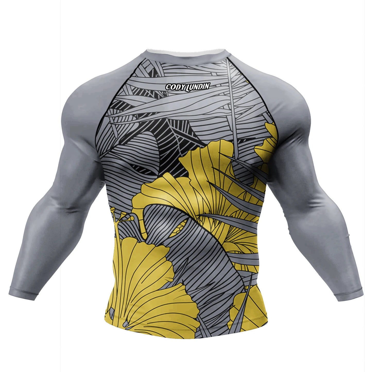 NEXAROK "PHANTOM" Long Sleeve Combat Rashguard – Black