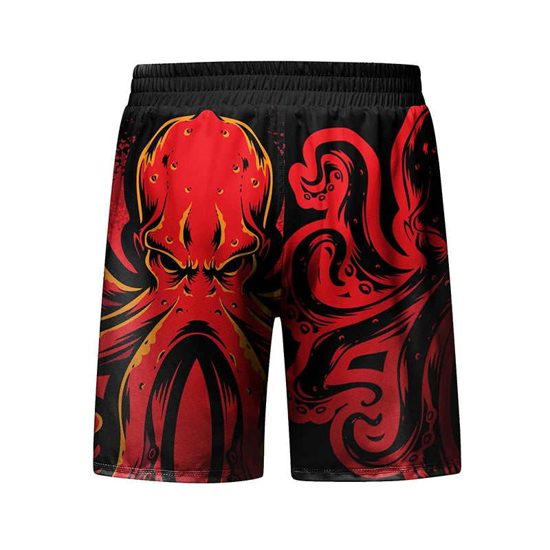 NEXAROK "BLOODLINE" Long Sleeve Combat Rashguard – Black/Red