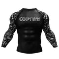 NEXAROK "PRIMAL" Long Sleeve Combat Rashguard – Multicolor