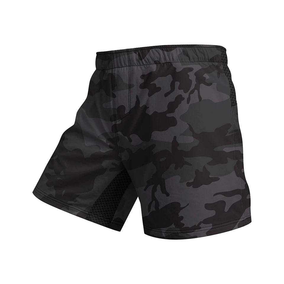NEXAROK "WAR CORE" Long Sleeve Combat Rashguard – Black Camo