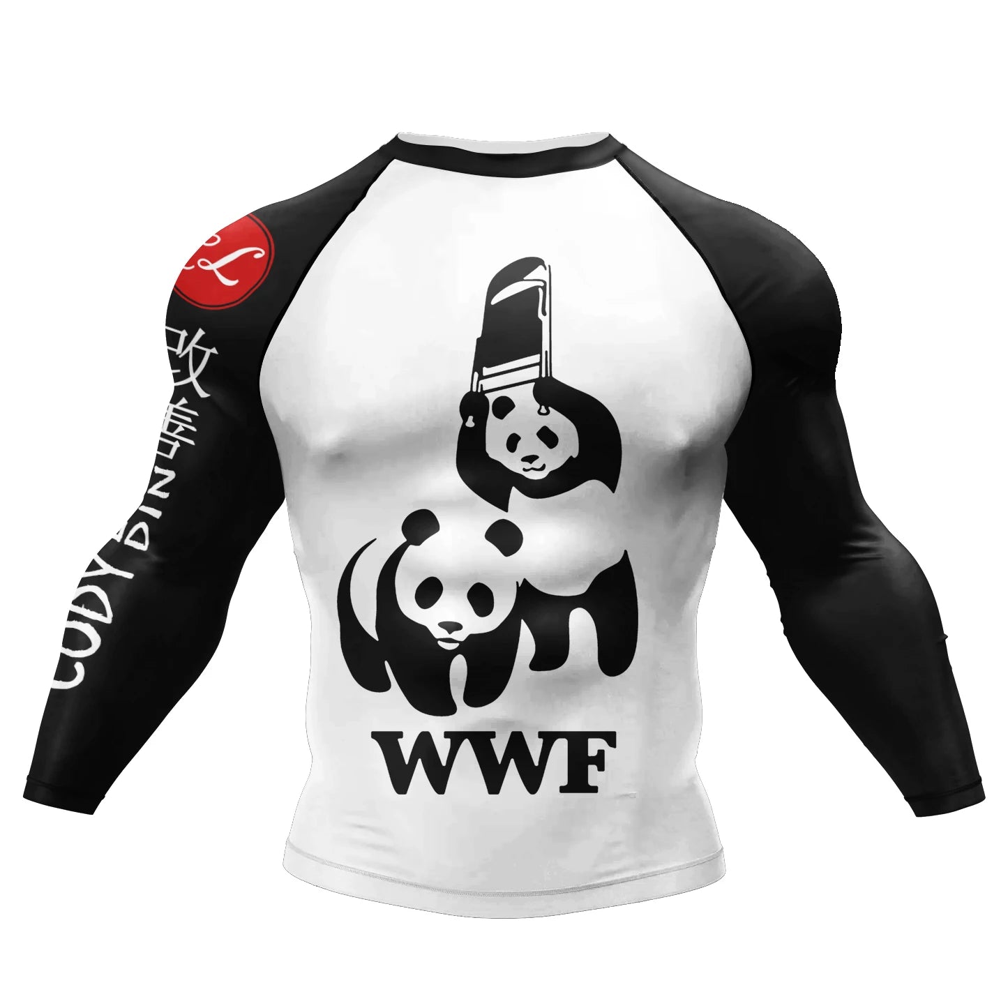 NEXAROK "PHANTOM" Long Sleeve Combat Rashguard – Black