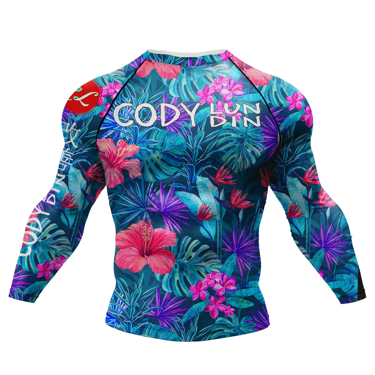 NEXAROK "PRIMAL" Long Sleeve Combat Rashguard – Multicolor