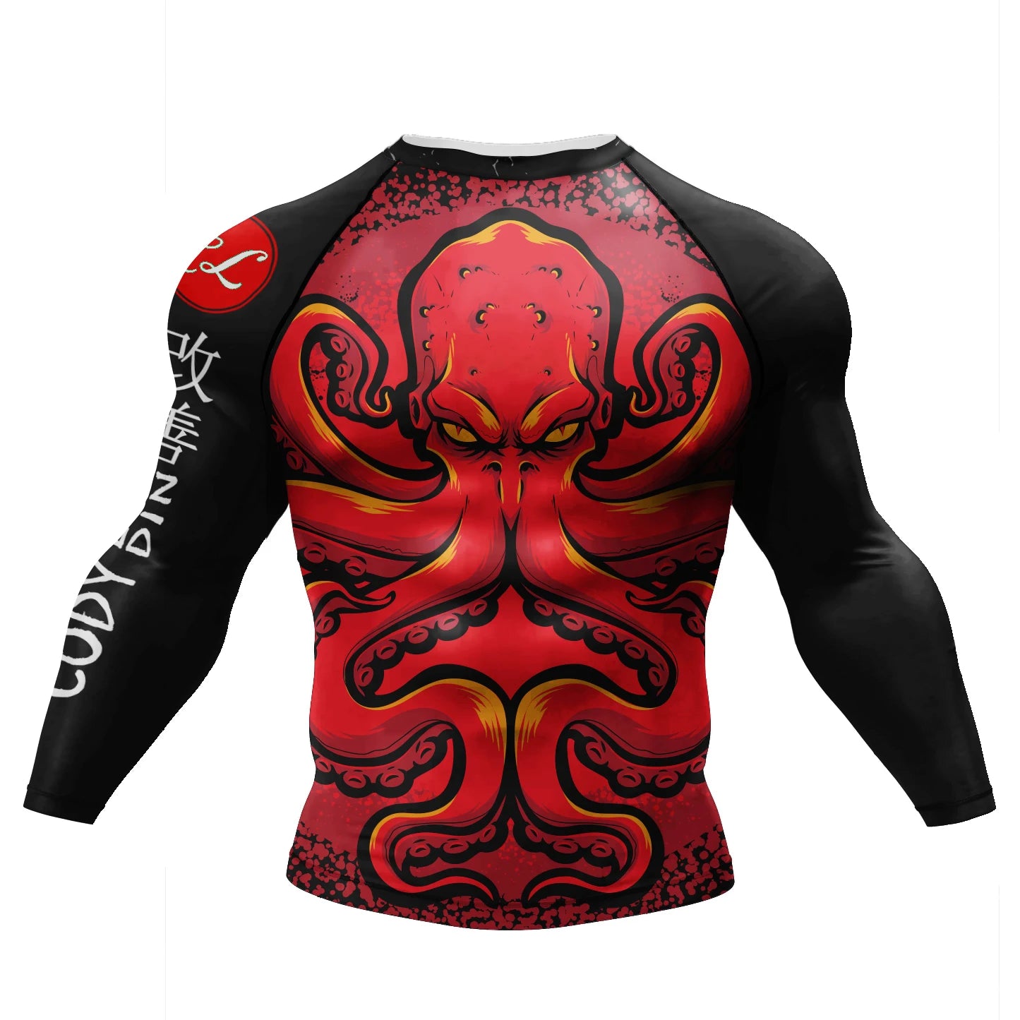 NEXAROK "PRIMAL" Long Sleeve Combat Rashguard – Multicolor