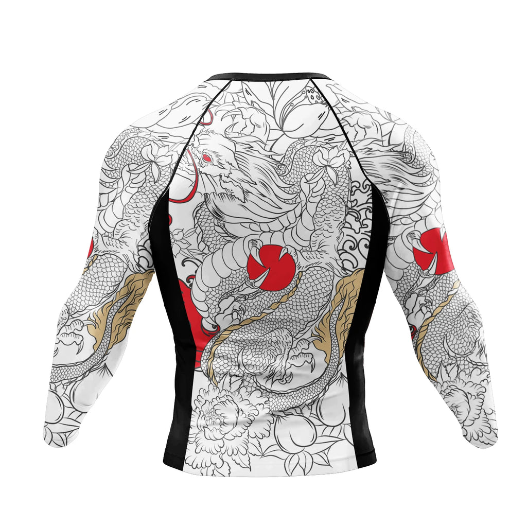 NEXAROK "PHANTOM" Long Sleeve Combat Rashguard – Black