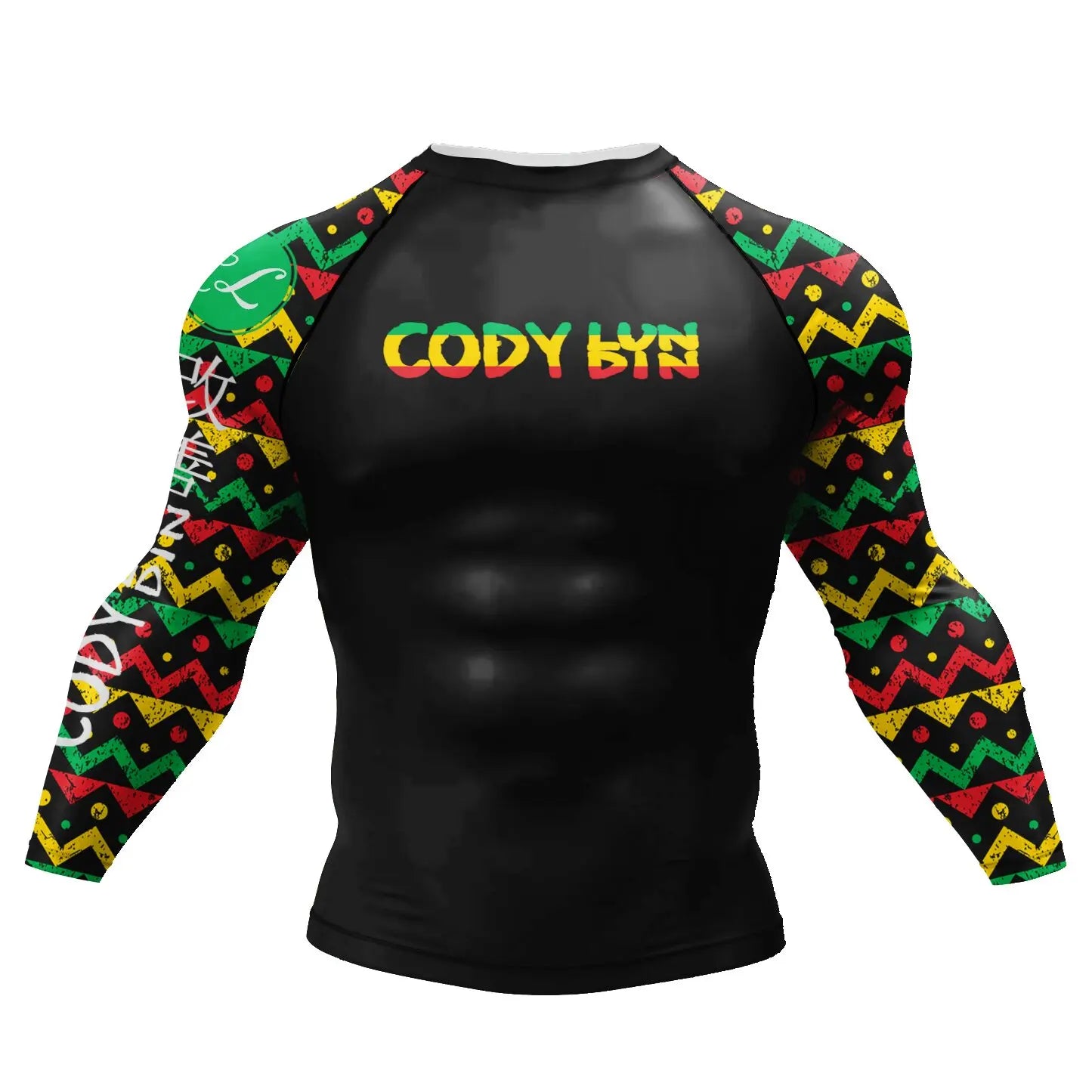 NEXAROK "PRIMAL" Long Sleeve Combat Rashguard – Multicolor