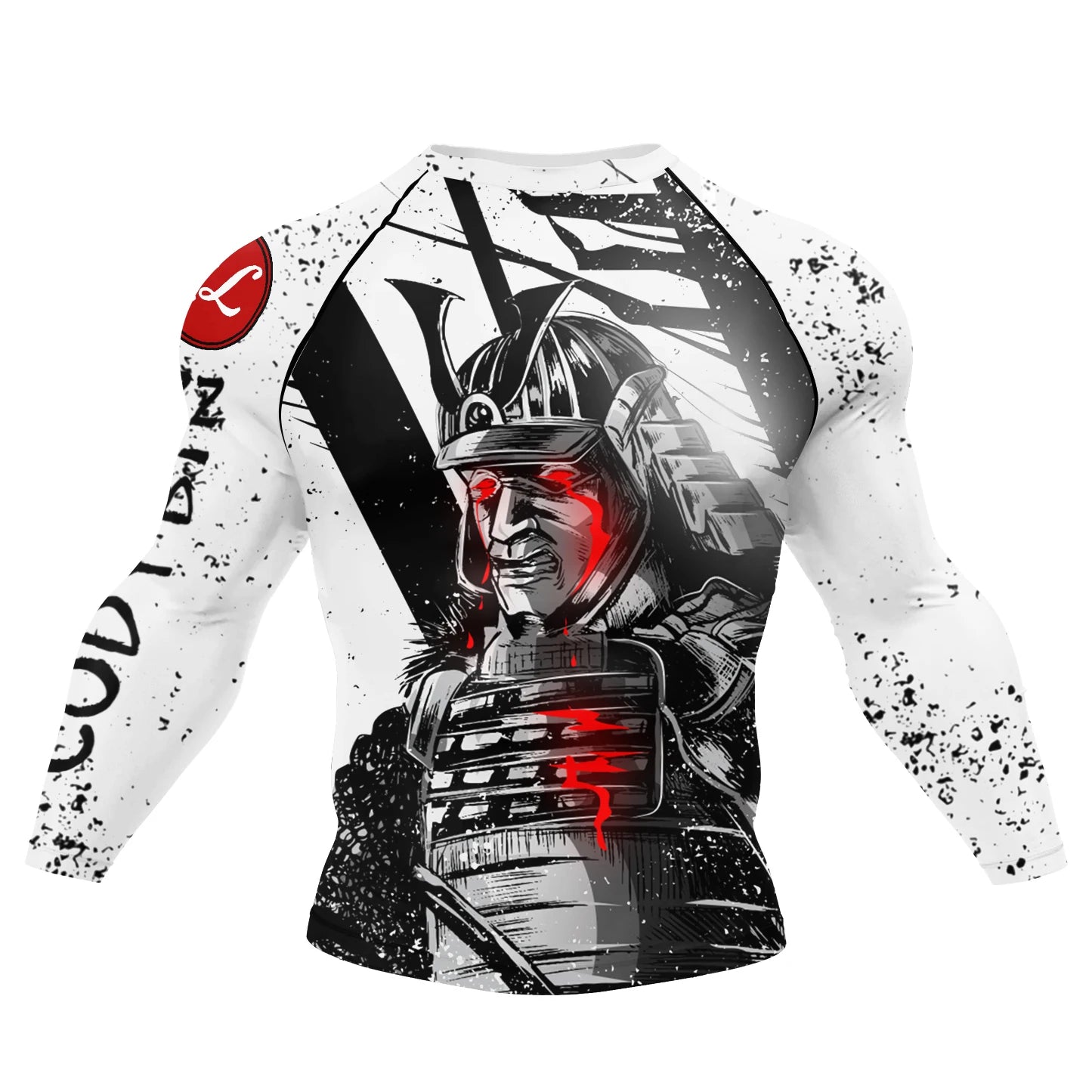 NEXAROK "PHANTOM" Long Sleeve Combat Rashguard – Black