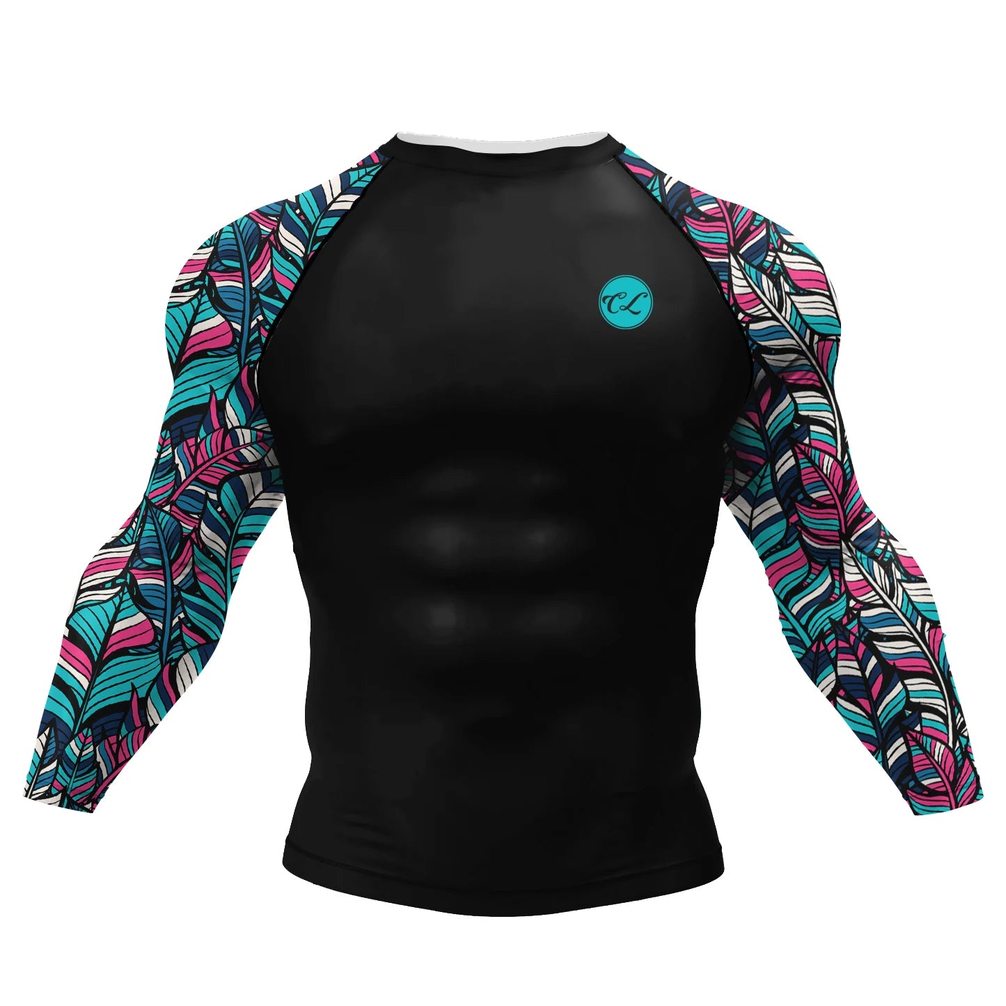 NEXAROK "PRIMAL" Long Sleeve Combat Rashguard – Multicolor