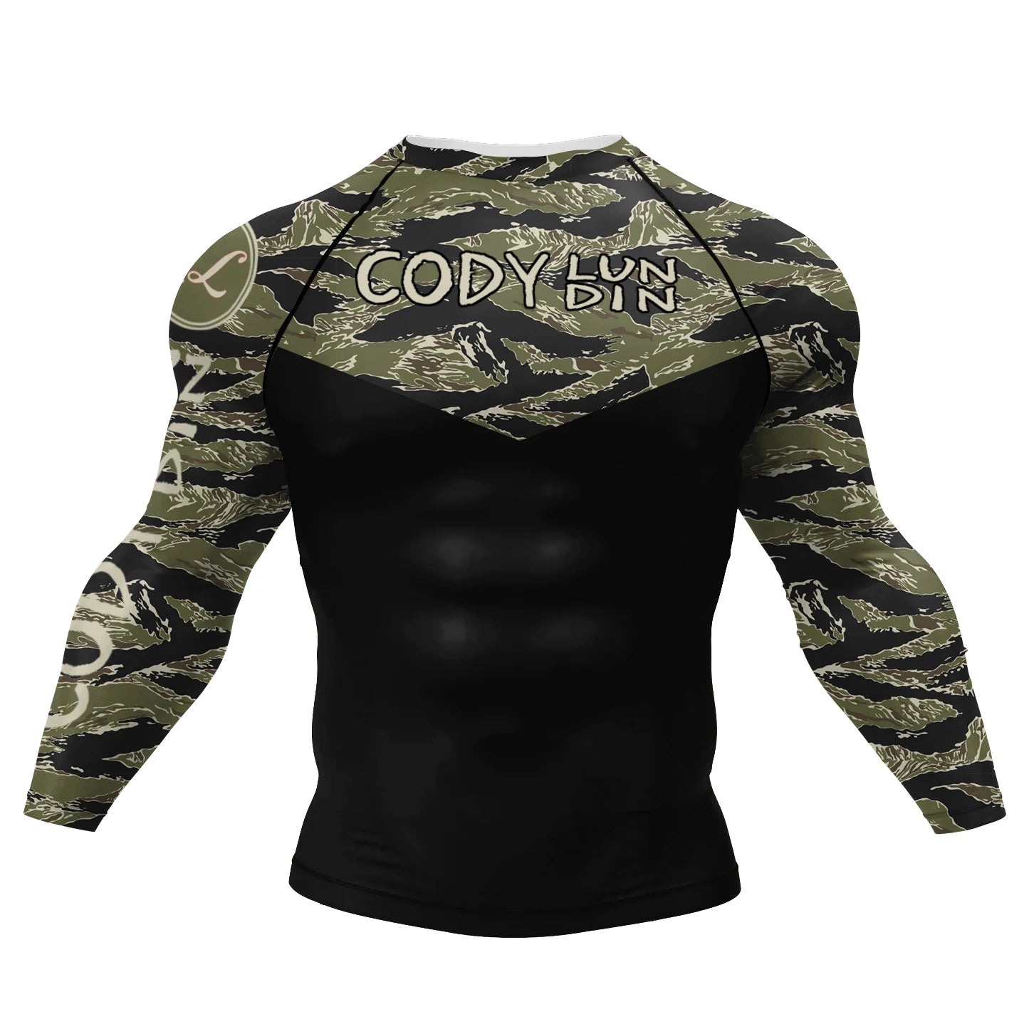 NEXAROK "PRIMAL" Long Sleeve Combat Rashguard – Multicolor