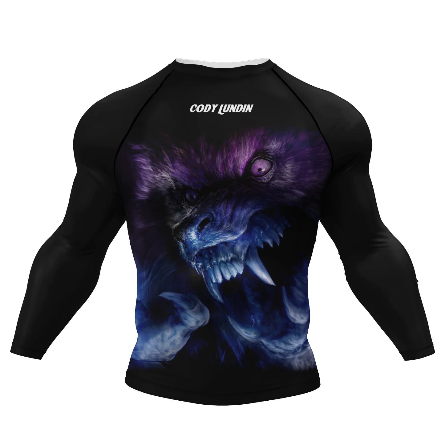 NEXAROK "PRIMAL" Long Sleeve Combat Rashguard – Multicolor