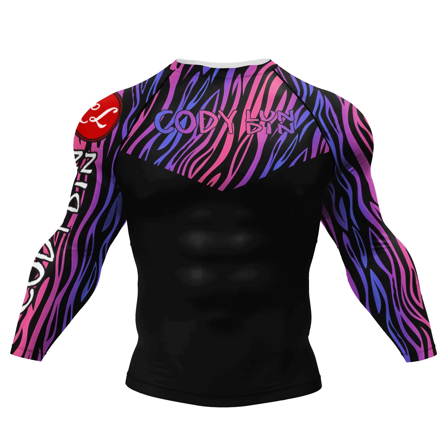 NEXAROK "PRIMAL" Long Sleeve Combat Rashguard – Multicolor