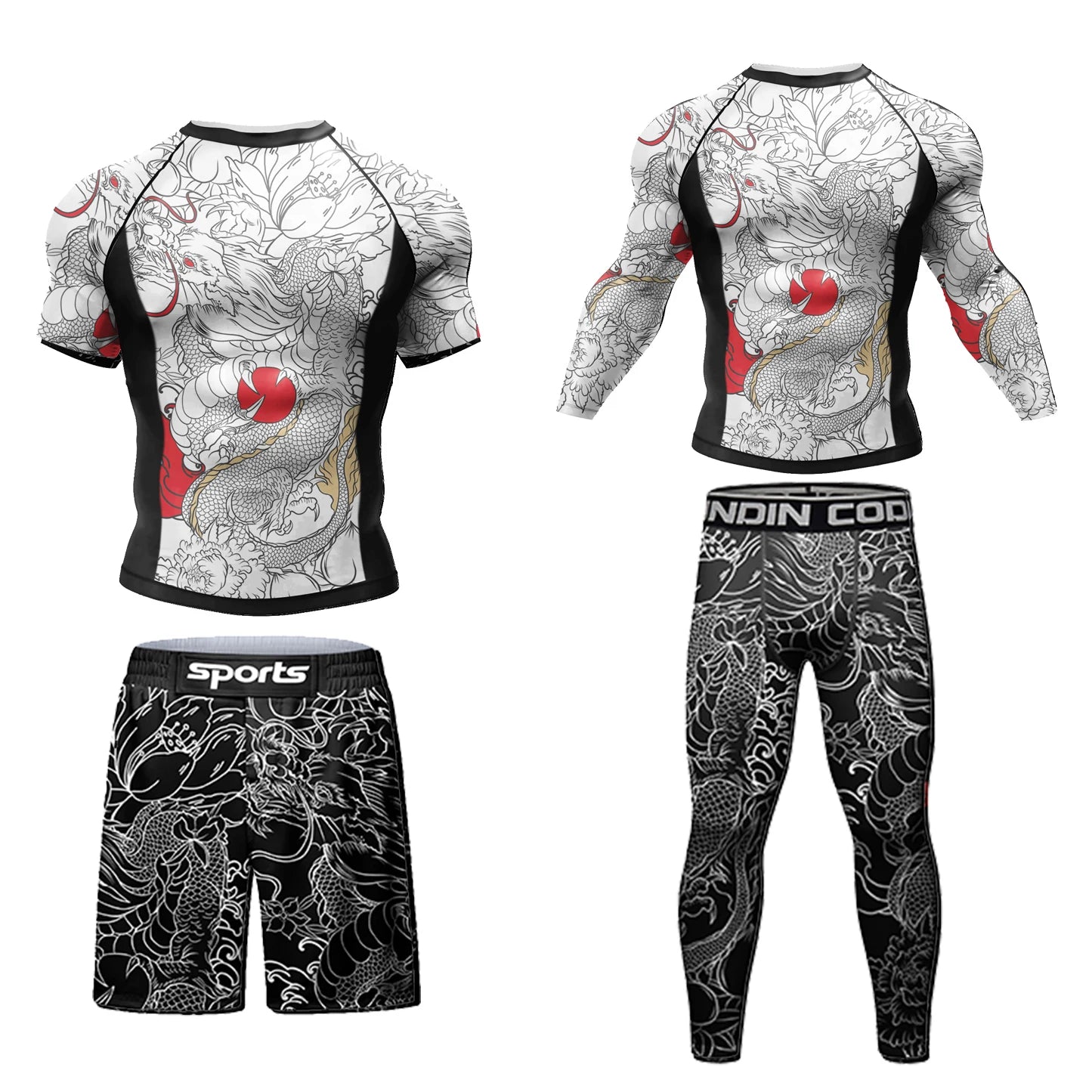 NEXAROK "PHANTOM" Long Sleeve Combat Rashguard – Black